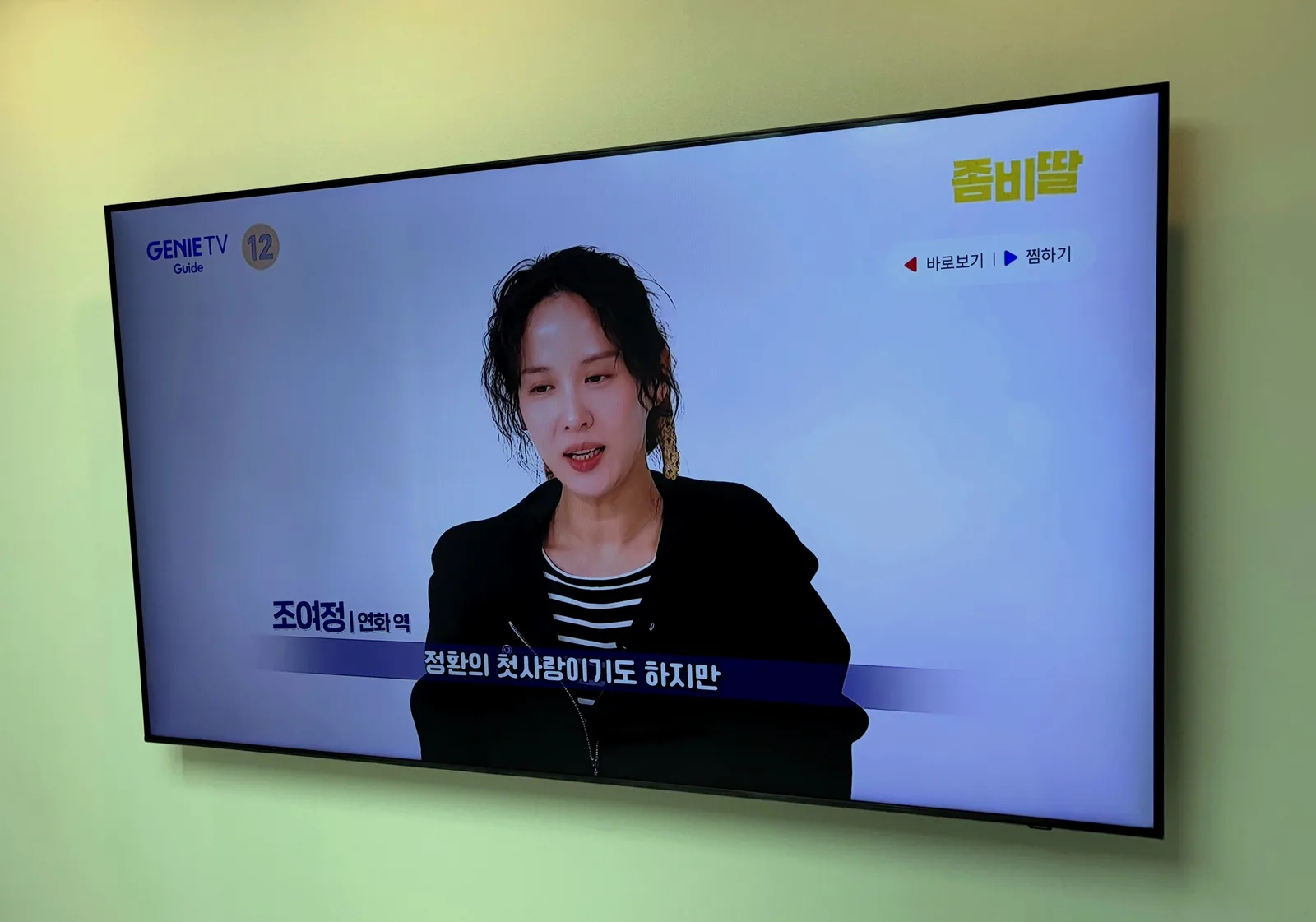 시흥 장현동 벽걸이TV 설치 시공 사진