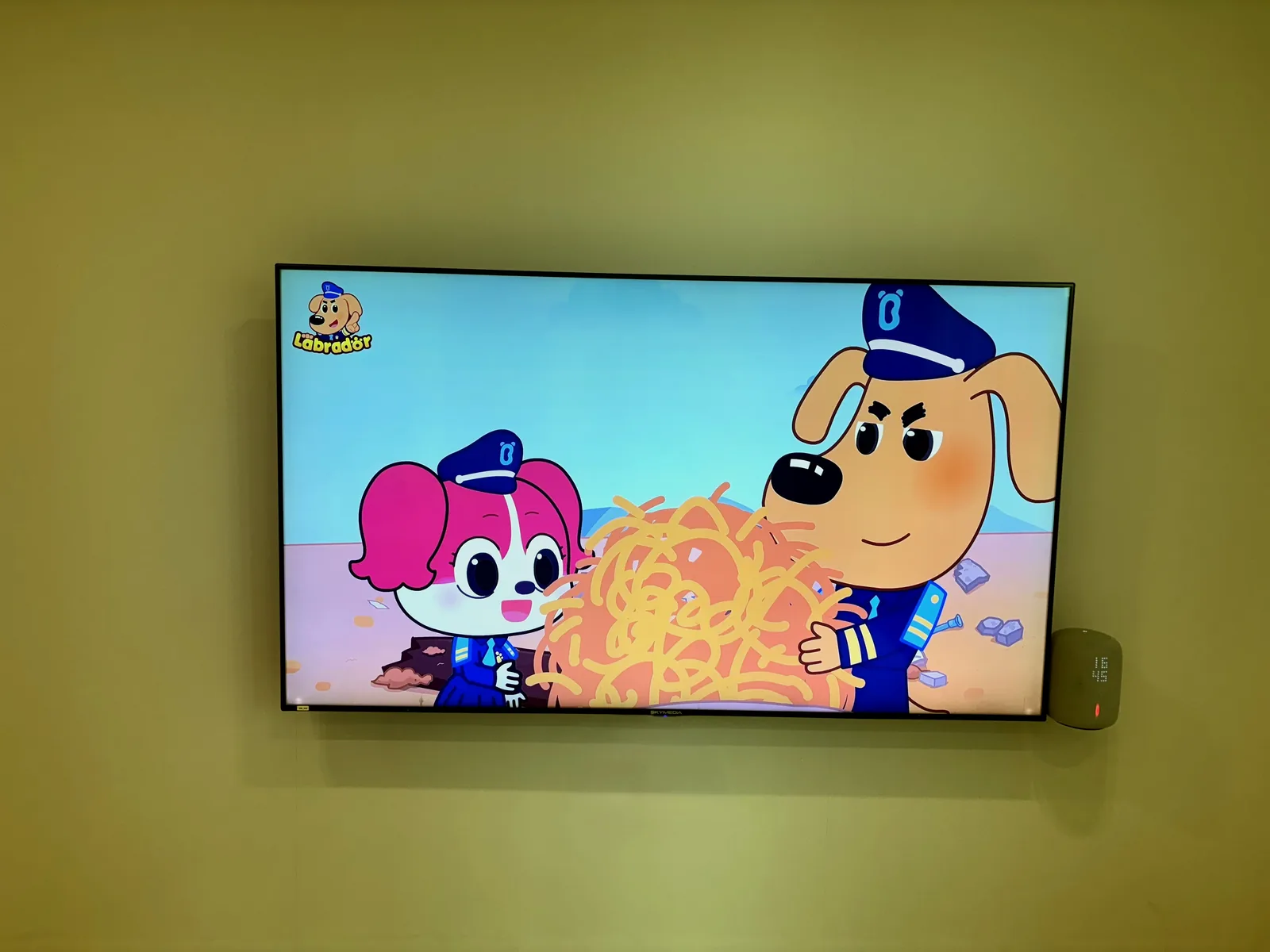 이천 창전동 벽걸이TV 설치 시공 사진