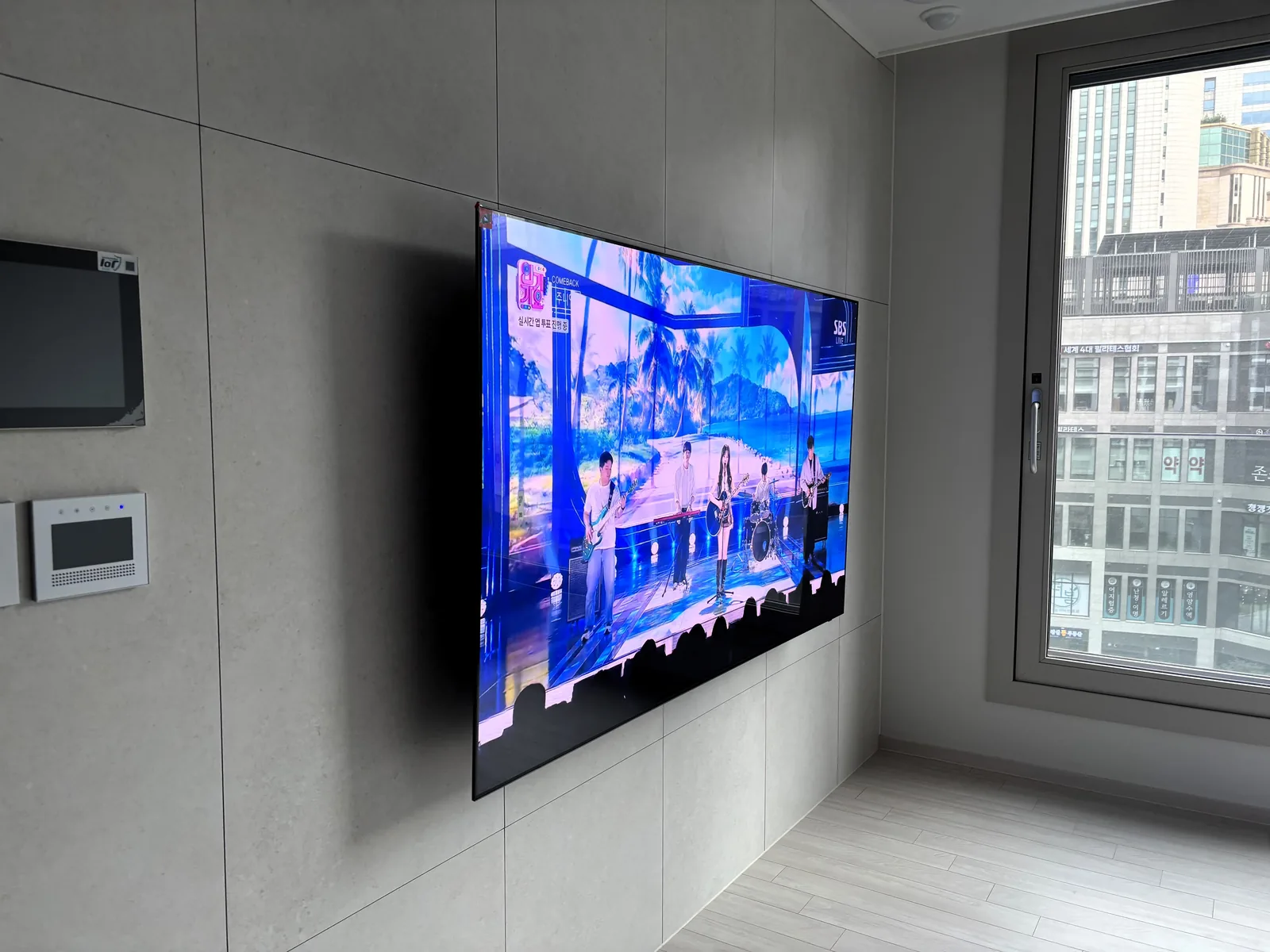 남양주 평내동 평내이편한세상 LG TV 무타공